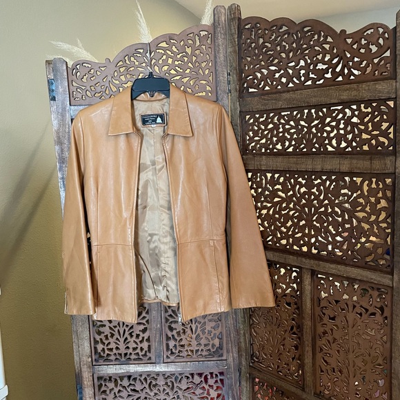 Vintage Jackets & Coats Vintage 0 Italian Leather Camel Jacket